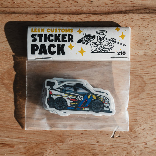 Leen Customs Mitsubishi Sticker Pack