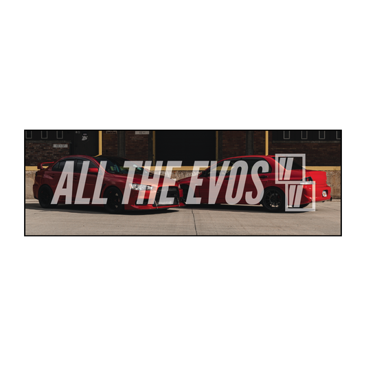 All The Evos Slap Sticker